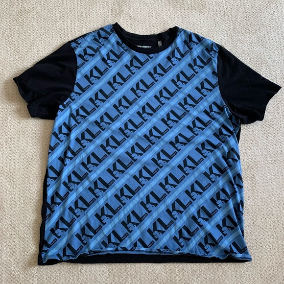 Karl Lagerfeld graphic T-shirt - Picture 1 of 6